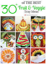 You're sure to wow your party guests with these fruit and veggie trays, crudite, bouquets, game day vegetable platter, scarecrow platter, skeleton platter, turkey tray and homemade dips. Best Fruit Vegetable Veggie Tray Ideas For Parties Fun Vegan Food Recipes
