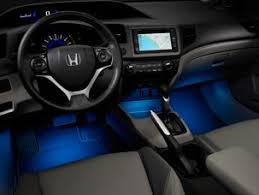 Honda Civic Ambient Lighting 2013 2015 Blue Car Accessories Civic Honda Civic