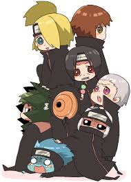Akatsuki Chibis Deidara Akatsuki Akatsuki Naruto Shippuden Sasuke