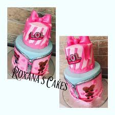 3 tier lol surprise birthday cake. Baking With Roxana S Cakes Lol Surprise Birthday Cake