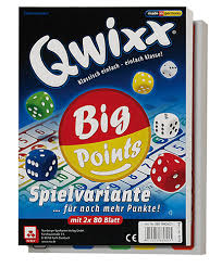 Nsv 4016 qwixx zusatzblocke 2 x 80 blatt wurfelspiel. Qwixx Big Points Zusatzblocke Online Kaufen Rofu De