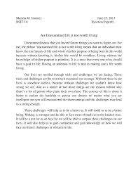Reaction Paper