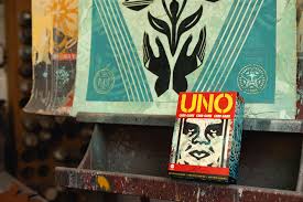 Maybe you would like to learn more about one of these? Shepard Fairey Uno Artiste Series Deck Interview Artist Partners With Uno Complex