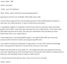 New teacher cover letter example. Sap Cover Letter Example Icover Org Uk