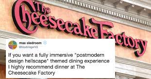 Been to the cheesecake factory? This Detailed Analysis Of The Cheesecake Factory Decor Is Amazing