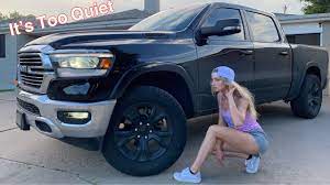 For the creature inside you. Straight Piped My 2019 Ram 1500 It Sounds Insane Youtube