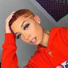 #5 short hairdo with mini bangs. Short Haircuts For Black Women 80 Short Haircuts Models