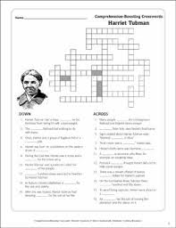 Check spelling or type a new query. Harriet Tubman Text Crossword Puzzle By Scholastic Crossword Puzzle Harriet Tubman Crossword