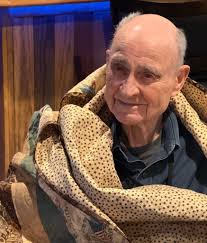 Honoring WWII veteran for military services