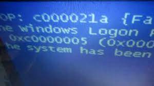 C000021a Fatal System Error Windows Youtube