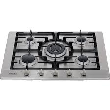 Because the cooktop surface remains relatively cool, soiling can be removed easily. Km2032 Ss Miele 75cm Gas Hob Clean Steel Ao Com