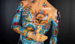 Believe it or not, tattooing only became popular here with the rise of tourism after the 1960's. A Tattooed Torso Called Tattoo Jack Does Community Service Museum Crush