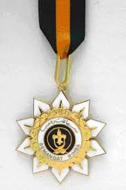 8.) pingat perkhidmatan setia (pps) (bentuk : Malaysia Scout Medal World Of Scout Medal