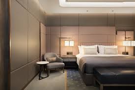 Crowne Plaza Shanghai Pujiang By Wilson Associates Guest Room Design Bedroom Interior Private Dining Room