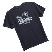 Life Is Good The Golf Father Men S Black T Shirt Black Tshirt Shirts Life Is Good