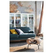 Gamlehult Ottoman With Storage Rattan Anthracite Ikea Storage Footstool Storage Ottoman Front Room