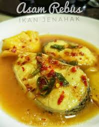 Kalau rasa tak sedap badan sesuai masak menu asam rebus ni sebab ianya masam dan pedas secukup rasa. Resipi Eat Clean Asam Rebus Ikan Jenahak Bersama Nenas Nina Mirza