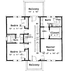 Plan 44045td Center Hall Colonial House Plan Colonial House Plans Colonial House Modern Floor Plans