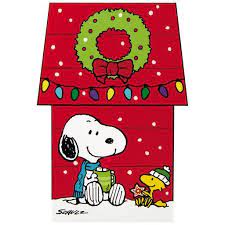 Schulz and using his wonderful characters. Peanuts Snoopy Dog House Christmas Cards With Decorated Storage Box Box Of 16 Snoopy Dog House Snoopy Snoopy Christmas