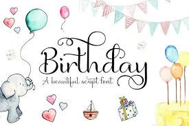 Not necessarily limited to birthday parties, astrokids uses a charming urban style in both upper and. Fun Happy Birthday Fonts You Can Download With A Click Laptrinhx