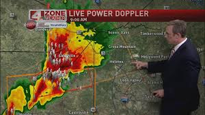 A storm warning is an alert that gets issued when a smaller area, such as certain counties or a cluster of cities, is likely to experience a severe thunderstorm within the next hour. Severe Thunderstorm Watch Warning In Effect In San Antonio Woai