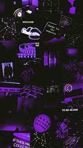 Intersecting circle, triangle, and square shapes, vaporwave aesthetics color, aesthetics. Aesthetic Backgrounds Purple And Black 736x1308 Wallpaper Teahub Io