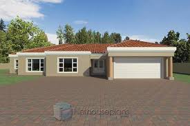 Its design is especially suited to a growing family, with four generous bedrooms, large study and a huge open plan kitchen/living areas. 4 Bedroom House Plan South Africa Home Designs Nethouseplansnethouseplans
