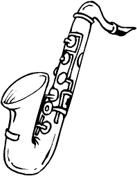 Saxophone Music Coloring Saxophone Art Saxophone