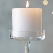 Explore our curated range of candles & holders at twobeeps. Glass Tall Pillar Candle Holder Candle Holders The White Company Uk
