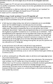 Curriculum Vitae In Een Figuur Figuur 1 Opbouw Cv Pdf Free Download