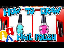 What is nail art polish? How To Draw A Cute Nail Polish Bottle Safe Videos For Kids