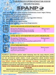 Suruhanjaya pilihan raya, suruhanjaya perkhidmatan awam dan jabatan perkhidmatan awam. Iklan Jawatan Kerajaan Negeri Pahang Kerja Kosong Kerajaan