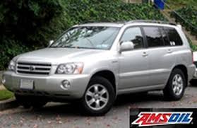 How to reset the oil change indicator on a 2011 toyota highlander. 2003 Toyota Highlander Recommended Synthetic Oil And Filter