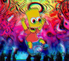 Psychology Bart Trippy Cartoon Trippy Pictures Cartoon Wallpaper