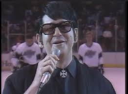 Roy Orbison sings “The Star Spangled Banner” at an LA Kings game, October  6, 1988 🇺🇸 #vote #royorbison