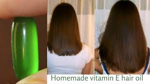 Vitamin e is available in pill form as a dietary supplement in the vitamin section of the drug store 1 3. Evion 400 Hair Oil Vitamin E Hair Growth Serum How To Use Vitamin E Capsule Youtube