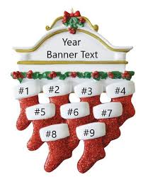 Personalize the ornament with each grandchild's name, the year, and your loving sentiment from all of them. White Mantle 9 Personalised Christmas Ornament Irish Company