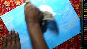 How To Draw Scenery Of Moonlight With Oil Pastel Step By Step Easy Drawing 142 Video Dailymotion Laying a strong layer of white or a lighter color on first and then following it with other opaque.