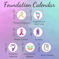 Early signs of breast cancer can be a. Color Street Foundation Calendar 20 21 Color Street Foundation Sets Cancer Awareness Colors