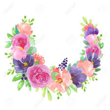 We do not include an invoice or receipt. Invitation Wedding Or Birthday Card Floral Frame Watercolor Royalty Free Cliparts Vectors And Stock Illustration Image 141630599