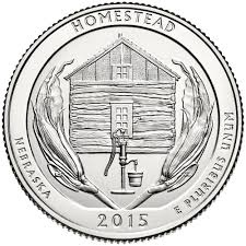 We talk about statehood quarters worth money; Homestead National Monument Quarter U S Mint