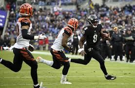 Lamar jackson changed cleats at halftime of monday night's game between his baltimore ravens and the cleveland browns, and he immediately saw some differences. For A Game Calling Lamar Jackson S Number Kept Working