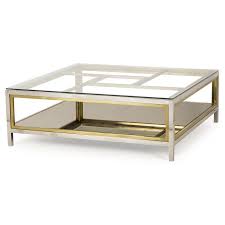 17 H X 48 W X 48 D 2400 Gold Coffee Table Stainless Steel Coffee Table Coffee Table