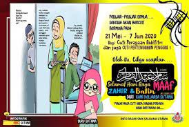 Updates about places to go and things to do in beautiful malaysia. Cuti Perayaan 2020 Smk Saujana Utama
