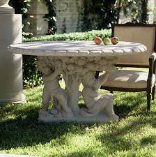 Cherub Table Planters Fine Cast Stone Urns Jardinieres Pedestals Garden Ornaments Outdoor Furnishings Garden Ornaments Planter Table