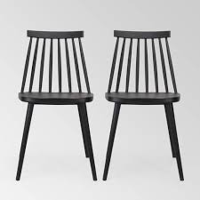 Save 15% in cart on select furniture with code july. Set Of 2 Dunsmuir Farmhouse Spindle Back Dining Chairs Christopher Knight Home Target