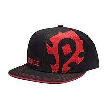 Jinx World Of Warcraft Horde Pledge Snapback Baseball Hat Black One Size Warcraft Hat Giftidea Warcraft World Of Warcraft World Of Warcraft Merchandise