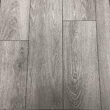 Waterproof floors / laminate flooring. Elevation True Grout Vinyl Planks 7 X 36 Silver Grey 12 Box Rona