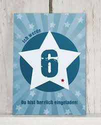 Einladung 6 Geburtstag Geburtstag Junge Einladung Kindergeburtstag Kinder Geburtstag