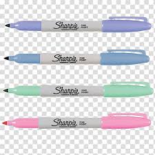 Pastel Overlays Four Assorted Color Sharpie Markers
